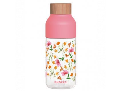 Quokka plastová láhev Ice 570 ml flowers 1