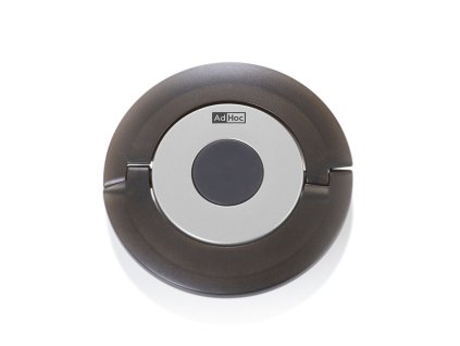 Adhoc uzávěr na sekt či Champagne Gusto černý a stříbrný