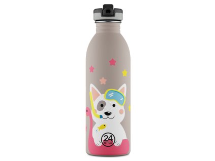 24Bottles dětská nerezová lahev Kids Bottle 500 ml Lucky Dog