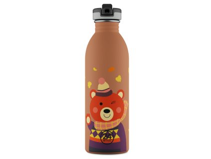 24Bottles dětská nerezová lahev Kids Bottle 500 ml Sweet Bear