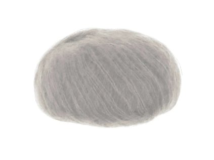 Lana Gatto pletací příze mohér hedvábí SILK MOHAIR grigio 30145