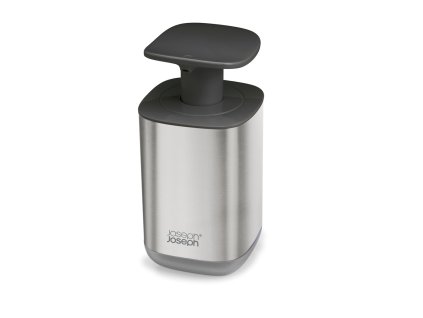 Joseph Joseph dávkovač mýdla Presto Steel 250ml šedý