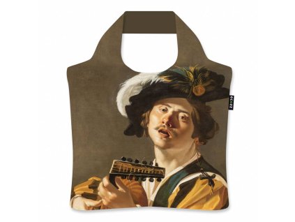 ECOZZ skládací nákupní taška The Lute Player