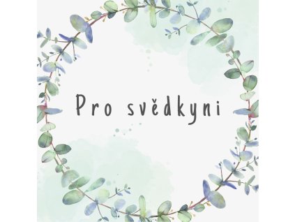 Kartička Pro svědkyni