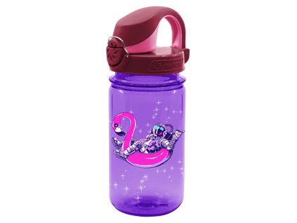 NALGENE - dětská láhev On The Fly 350 ml Sustain Purple Astronaut