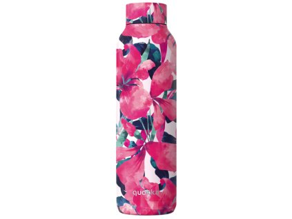 Quokka nerezová láhev Solid Pink Bloom 850 ml