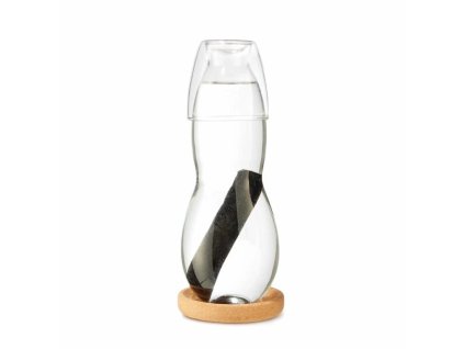 Black Blum karafa na vodu s filtračním binchotanem a pohárkem Eau Good 800ml