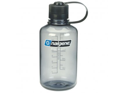 NALGENE - láhev na pití Narrow Mouth 500 ml Grey