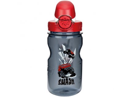 NALGENE dětská láhev On The Fly 350 ml Gray Smash 1