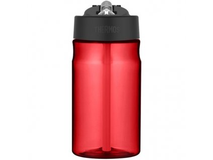 Thermos - dětská láhev s brčkem 350 ml červená
