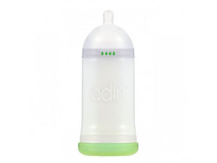 Adiri kojenecká lahev Nuser 9+m 281 ml bílá