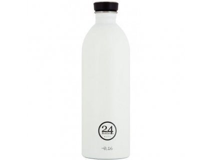 24Bottles - nerezová lahev Urban Bottle 1000 ml white