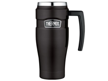 Thermos - nerezový termohrnek 470 ml černý matný s madlem