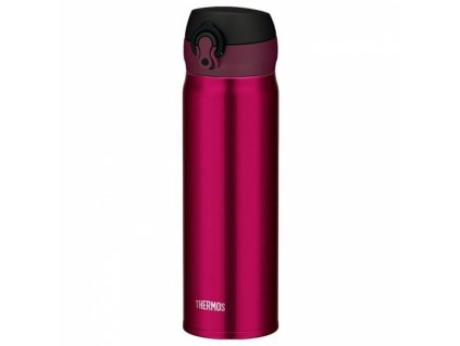 Thermos - mobilní termohrnek 600 ml červený (burgundy)