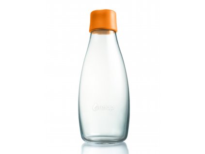Retap skleněná láhev 0,5l oranžová 1