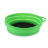 Lifeventure silikonová mísa Ellipse zelená