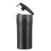 LifeVenture - termohrnek Flip Top Thermal Mug černý matný