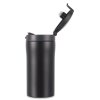 LifeVenture - termohrnek Flip Top Thermal Mug černý matný