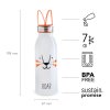 Vakuová láhev na vodu pro děti do školy Aladdin ZOO Lev o objemu 430 ml 3