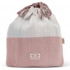 Monbento sáček na svačinový box MB Pochette L Natural Flamingo 1