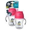 Tommee Tippee hrnek s pítkem pro malé děti Soft 230 ml 6m+ růžový 3