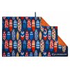 Lifeventure outdoorový ručník Printed SoftFibre Trek Towel surfboards 1
