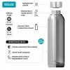 Quokka nerezová termoláhev Solid Sleek zlatá 630 ml 2
