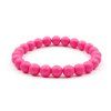 Moni dámský náramek skleněné korálky fuchsia 1