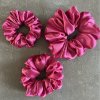 Moni saténová gumička do vlasů fuchsia L 2
