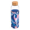Quokka skleněná láhev Flow 660 ml leaves