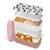 Monbento Bento box na jídlo MB Original grafic pink Leopard