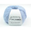 Lana Gatto pletací příze mohér hedvábí SILK MOHAIR světle modrá