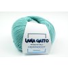 Lana Gatto pletací příze vlna merino bavlna MERINOCOT mořská modrá