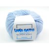 Lana Gatto pletací příze vlna merino SUPER SOFT světle modrá
