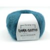 Lana Gatto pletací příze mohér hedvábí SILK MOHAIR mořská modrá