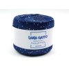 Lana Gatto pletací příze PAILLETTES modrá