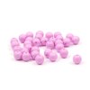 Skleněné korálky Estrela NEON 6 mm Baby Pink