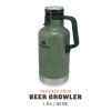 23396 4 stanley classic series nadoba dzber growler na pivo se zatkou 1 9l zelena