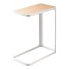 YAMAZAKI boční stolek Frame bílý