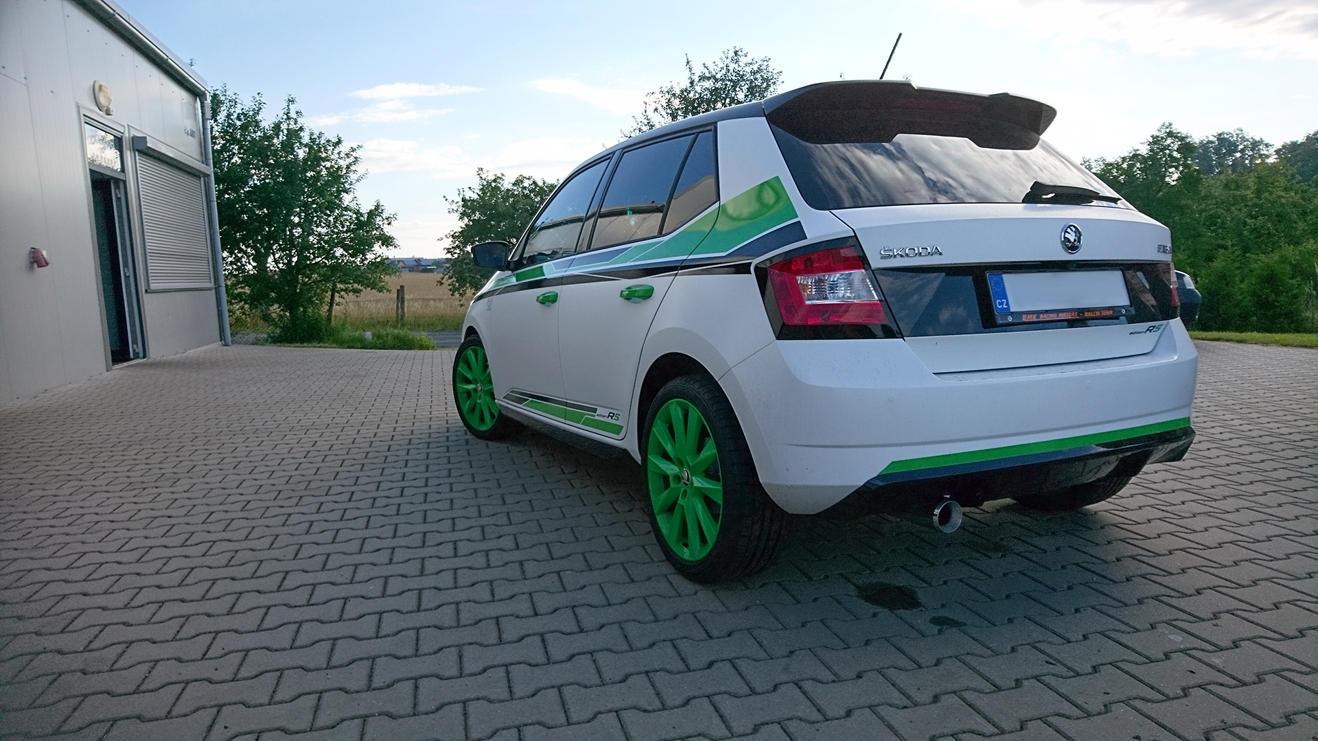 výfuk laityng fabia r5