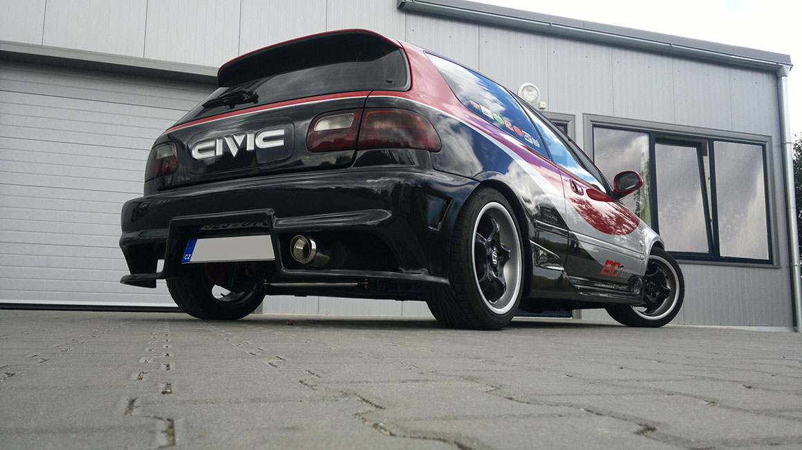 výfuk laityng honda civic