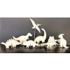 Dinosaury - kreatívna drevená sada s príbehom