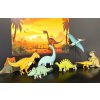 Dinosaury - kreatívna drevená sada s príbehom