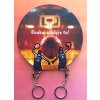 Dunkni si kľúče tu! Personalizovaná drevená kľúčenka pre basketbalistov
