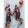 Dunkni si kľúče tu! Personalizovaná drevená kľúčenka pre basketbalistov