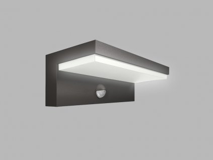 48787 venkovni nastenne svitidlo led2 5200434 hugo a ir 9w 3000k