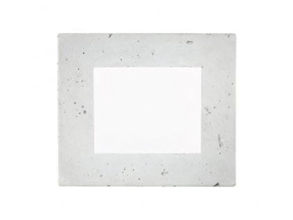 Minimalistický vypínač Obzor DECENTE - BETON (Schéma zapojení Tlačítko prosvětlené, řazení 1/0)