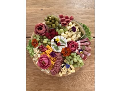 Sýrovo salámová mísa EXCLUSIVE