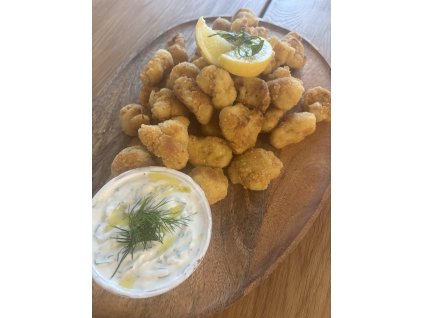 Smažený mini květák