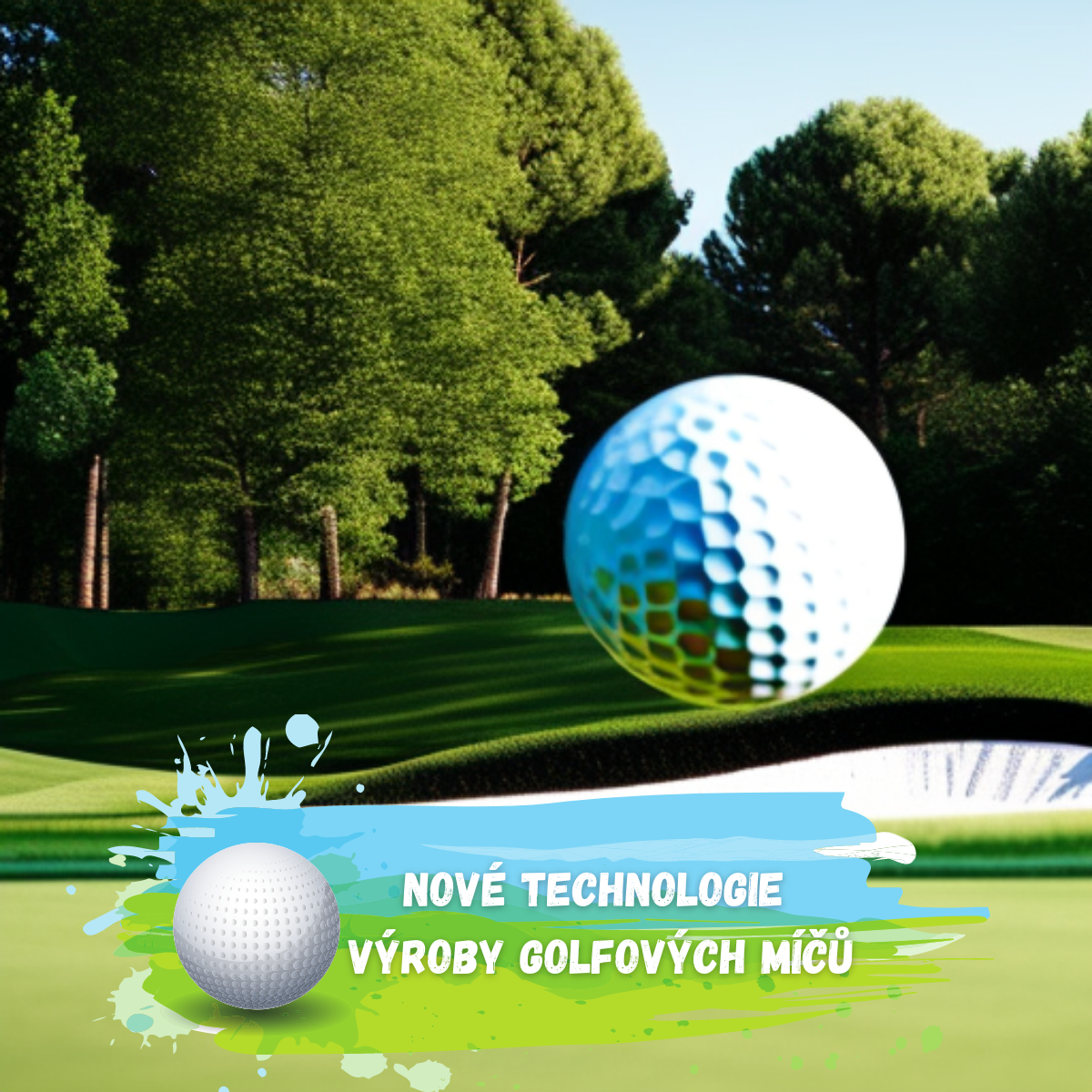 Nové technologie výroby golfových míčků